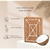 Coconut Coir Dish Washing Scrubber | Natural Eco-Friendly Kitchen Cleaning Scrub Pad | Tough on Grease, Gentle on Utensils | Plastic-Free & Reusable (Pack of 2)
